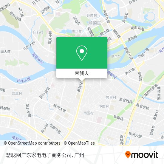 慧聪网广东家电电子商务公司地图