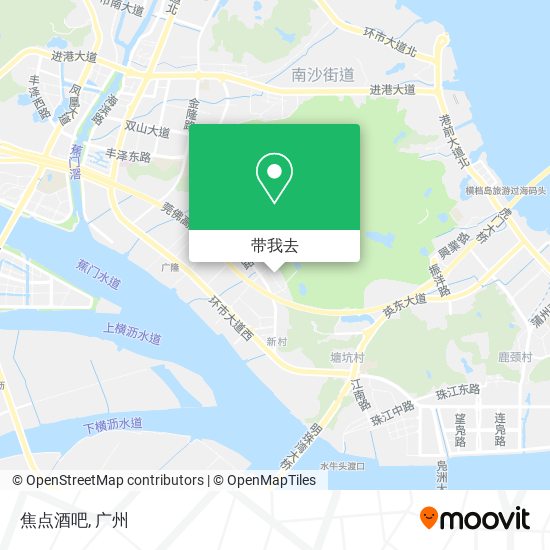 焦点酒吧地图
