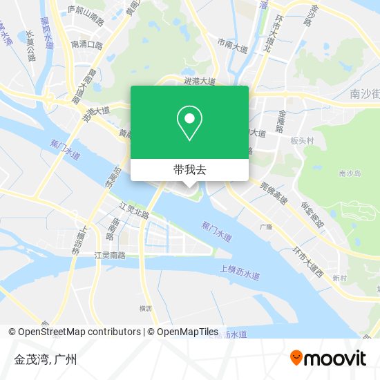 金茂湾地图