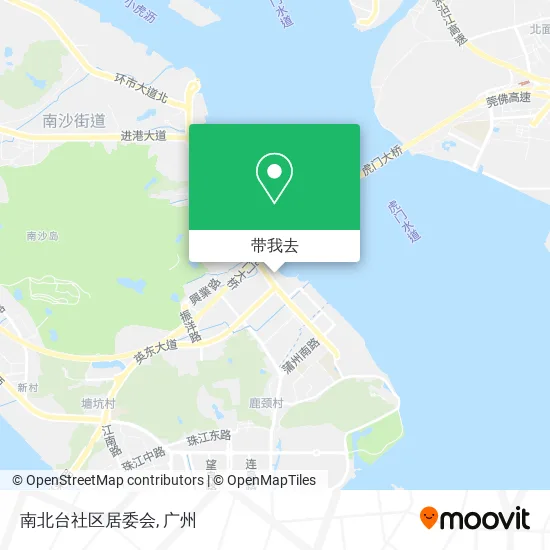 南北台社区居委会地图