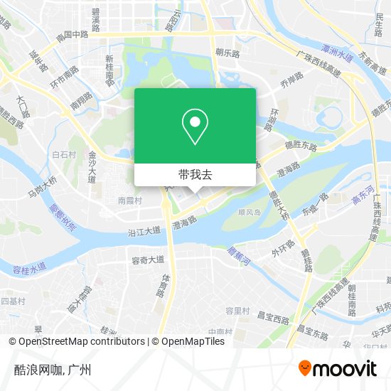 酷浪网咖地图