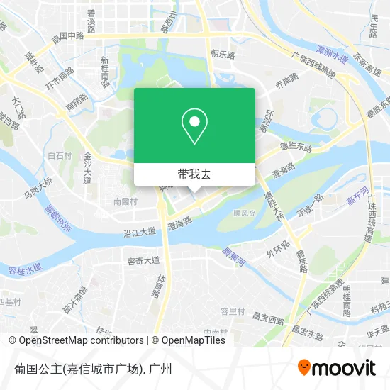 葡国公主(嘉信城市广场)地图
