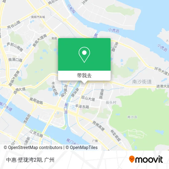 中惠·壁珑湾2期地图