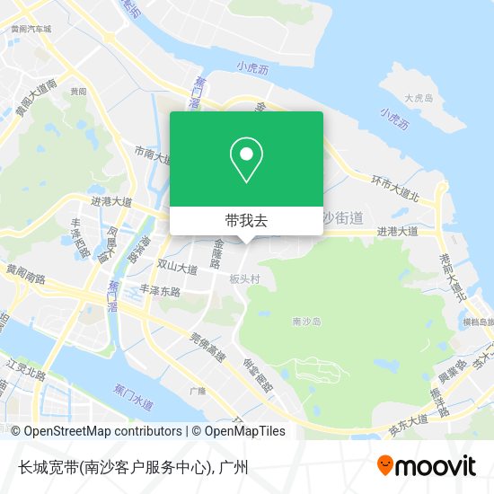 长城宽带(南沙客户服务中心)地图