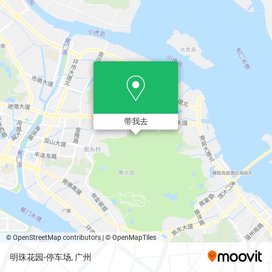 明珠花园-停车场地图