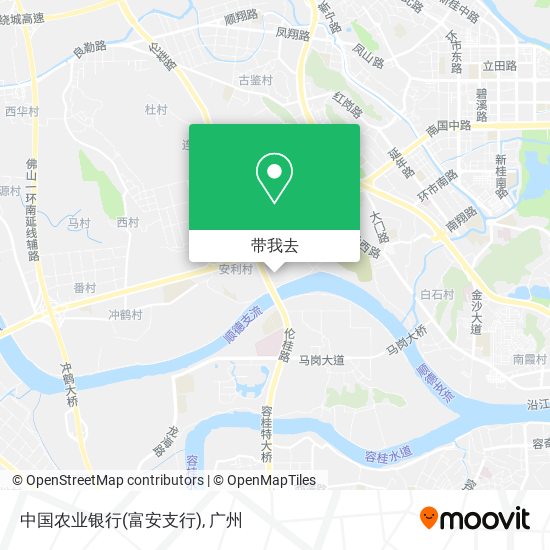 中国农业银行(富安支行)地图