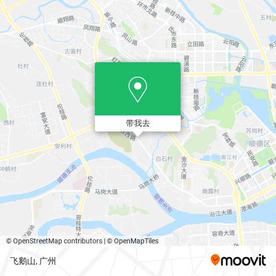 飞鹅山地图