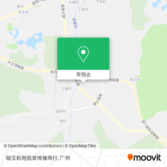 能宝机电批发维修商行地图