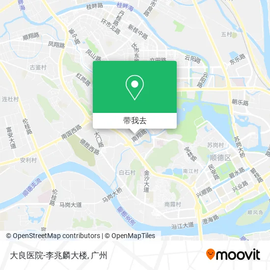大良医院-李兆麟大楼地图