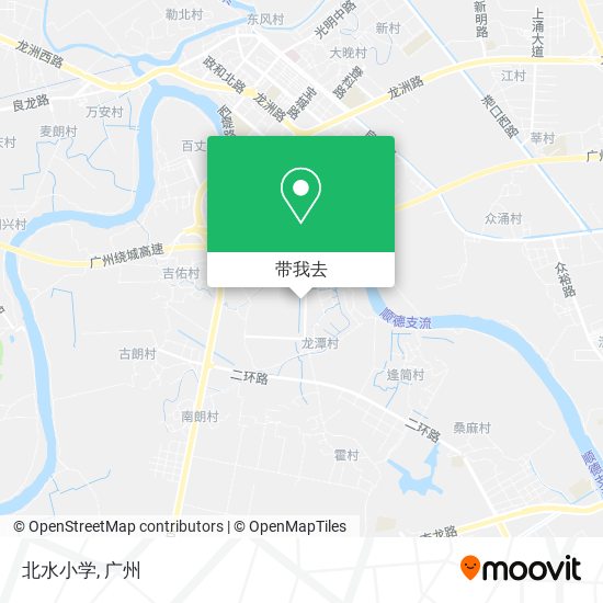 北水小学地图