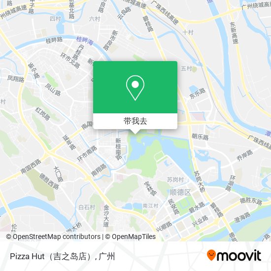 Pizza Hut（吉之岛店）地图