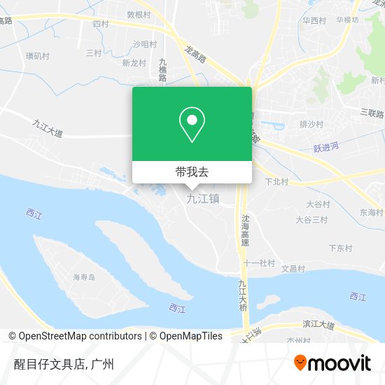 醒目仔文具店地图