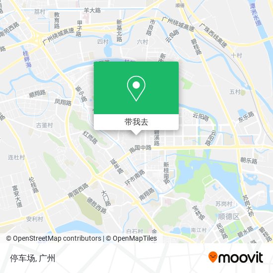 停车场地图