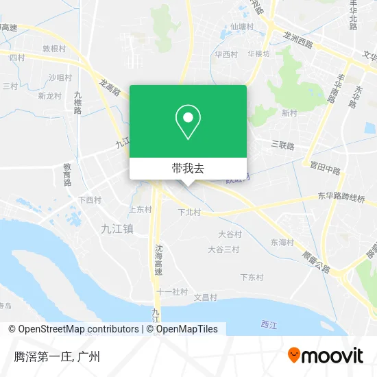 腾滘第一庄地图
