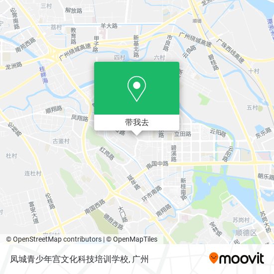 凤城青少年宫文化科技培训学校地图