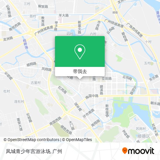凤城青少年宫游泳场地图
