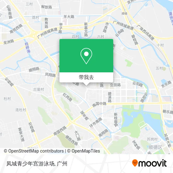 凤城青少年宫游泳场地图