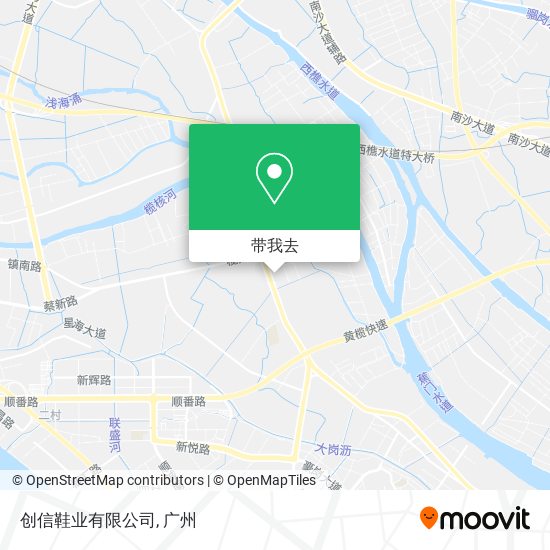 创信鞋业有限公司地图