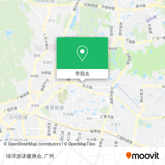 绿淳游泳健身会地图