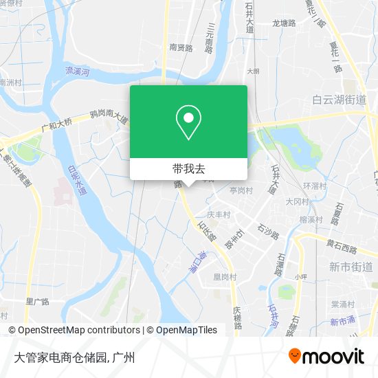 大管家电商仓储园地图