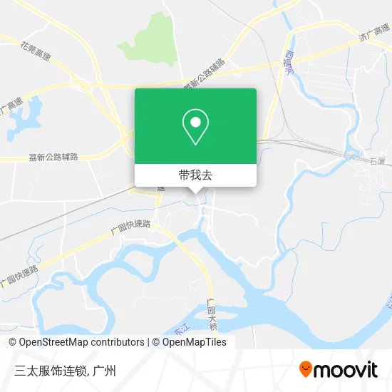 三太服饰连锁地图