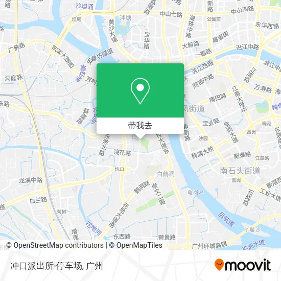冲口派出所-停车场地图