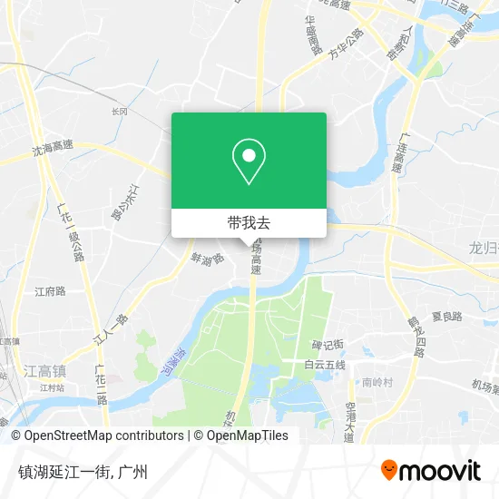 镇湖延江一街地图