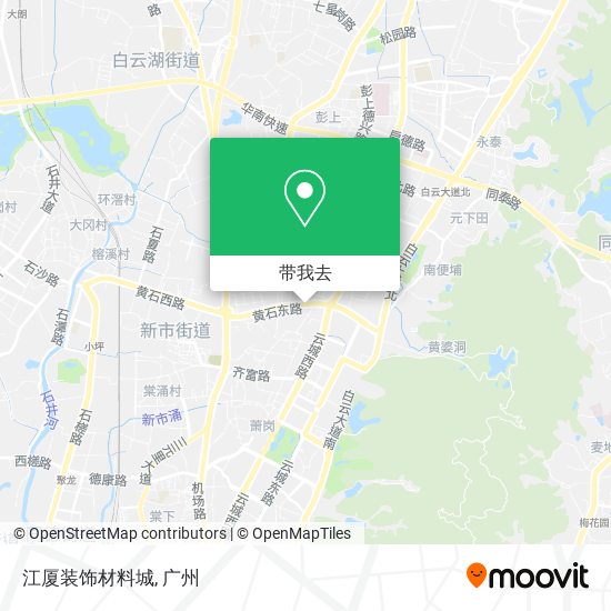 江厦装饰材料城地图
