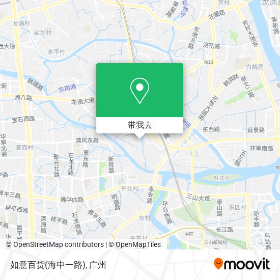 如意百货(海中一路)地图