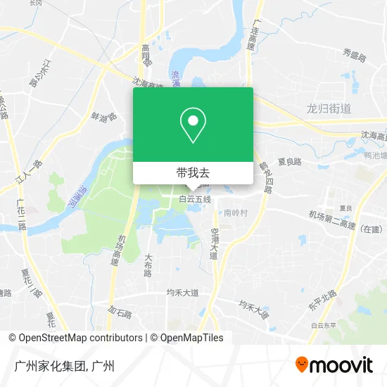 广州家化集团地图