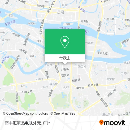 南丰汇液晶电视外壳地图