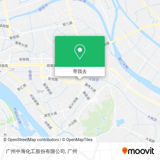 广州中海化工股份有限公司地图