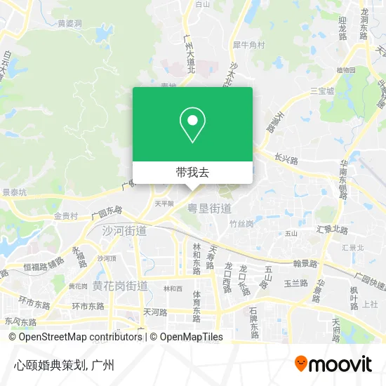 心颐婚典策划地图