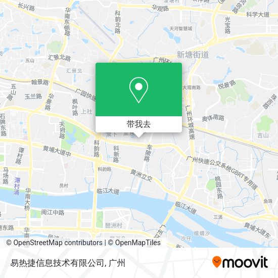 易热捷信息技术有限公司地图