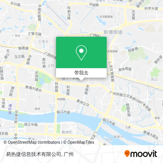 易热捷信息技术有限公司地图