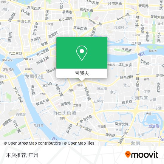 本店推荐地图