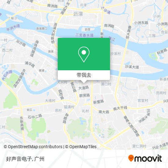 好声音电子地图