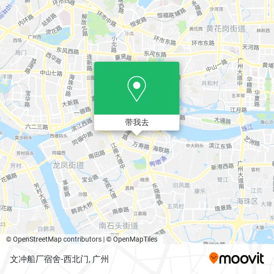 文冲船厂宿舍-西北门地图