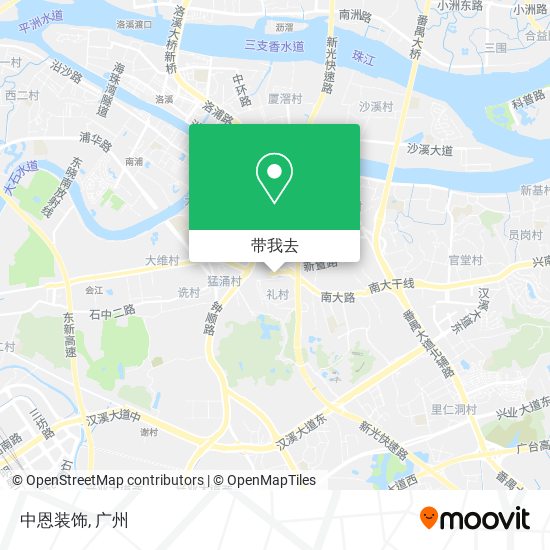 中恩装饰地图