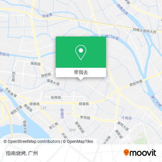 指南烧烤地图