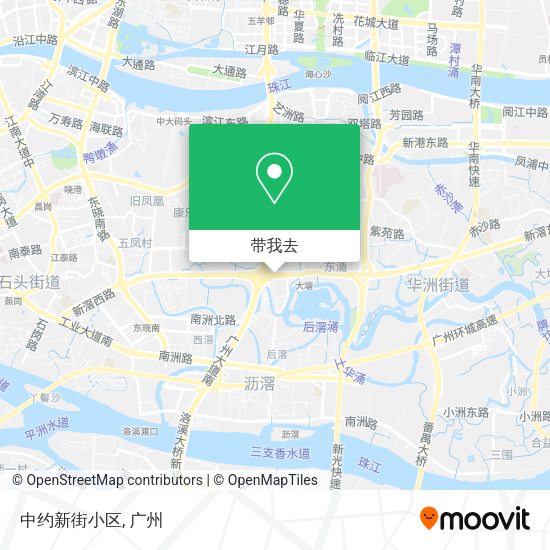 中约新街小区地图