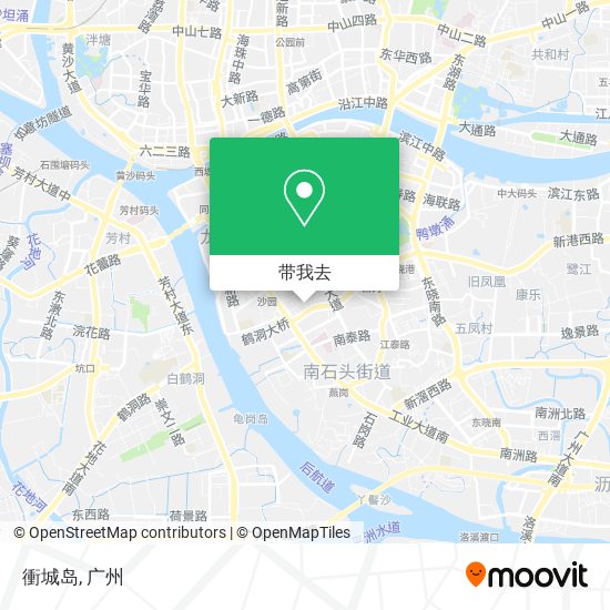 衝城岛地图