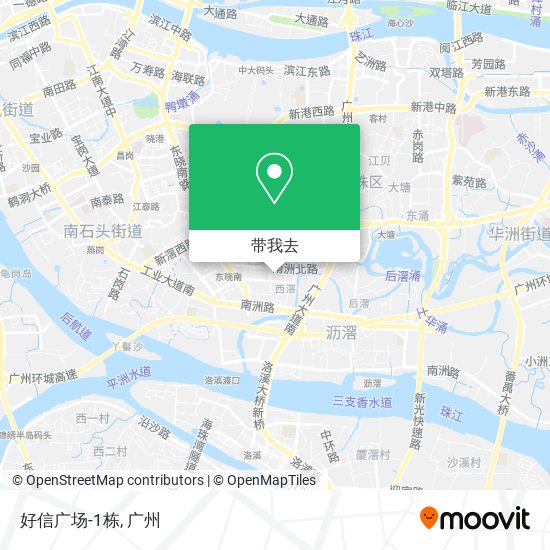 好信广场-1栋地图