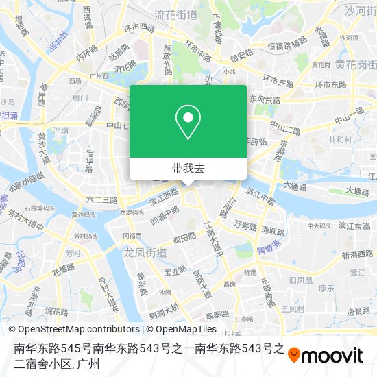 南华东路545号南华东路543号之一南华东路543号之二宿舍小区地图
