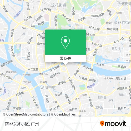 南华东路小区地图