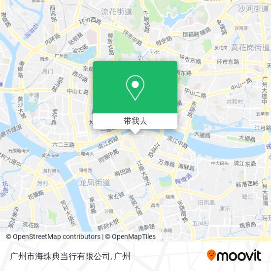 广州市海珠典当行有限公司地图