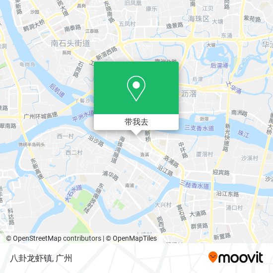 八卦龙虾镇地图