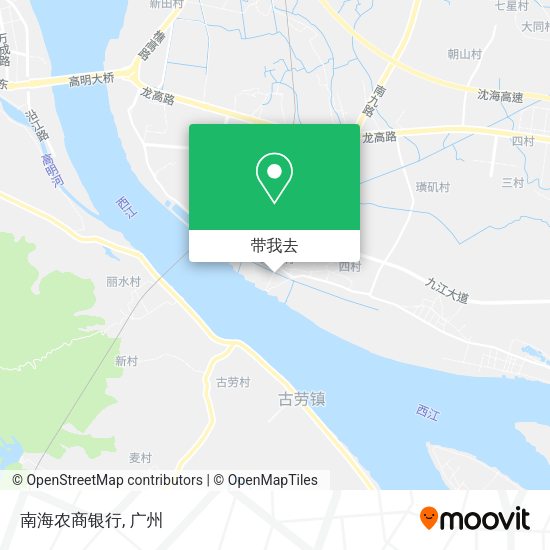 南海农商银行地图