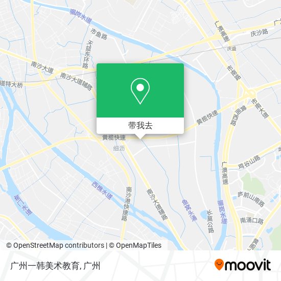 广州一韩美术教育地图