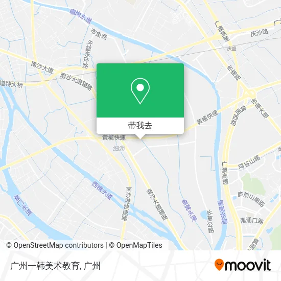 广州一韩美术教育地图